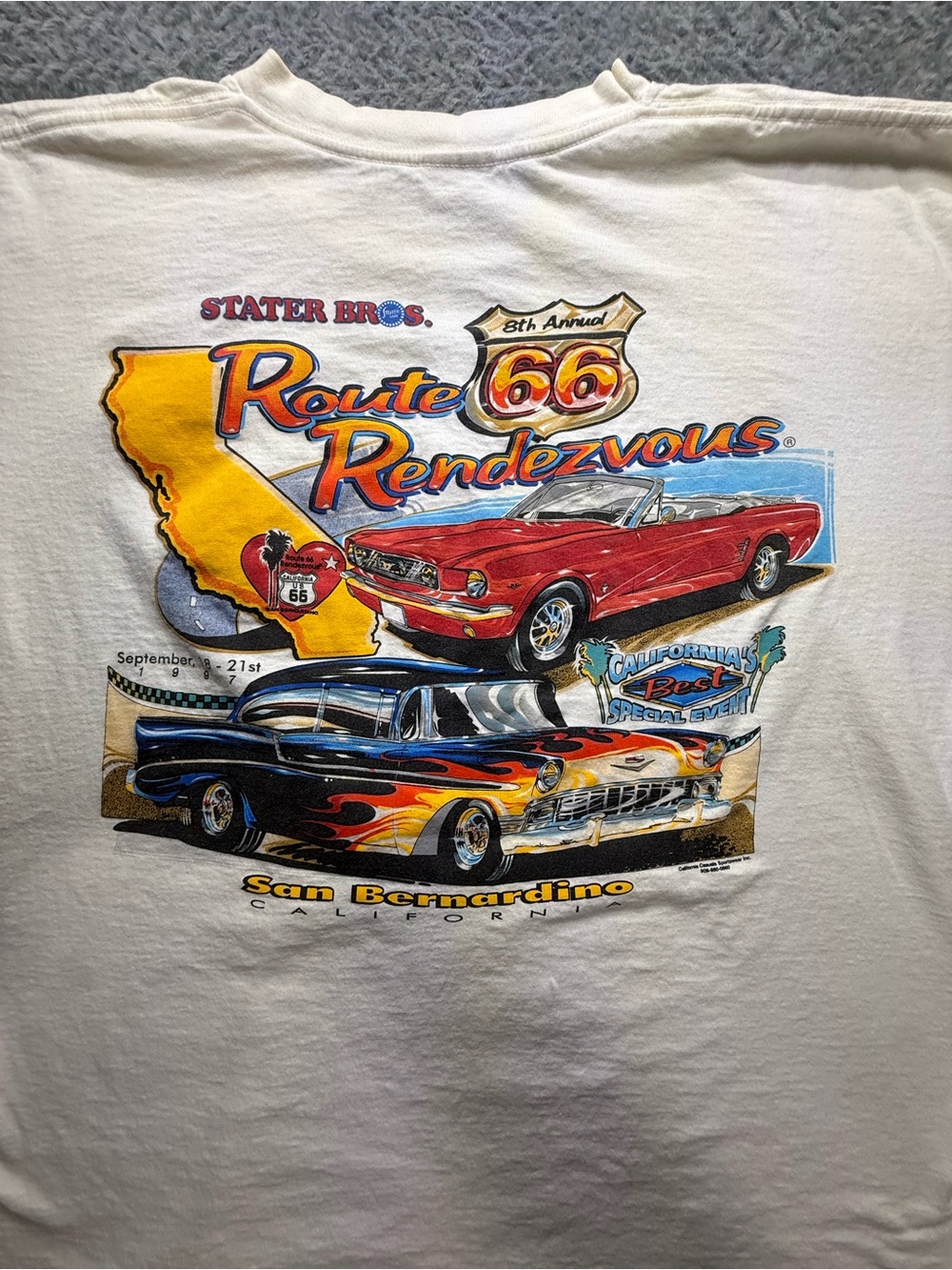 Route 66 Participant official event shirt 1997